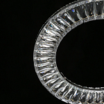 Люстра круглая с прозрачной хрустальной рамкой Maude Crystal Light варинант исполнения - 8 | Loft Concept в Сочи