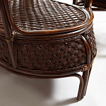 Комплект обеденный из ротанга Eloise grand варинант исполнения - 12 | Loft Concept в Сочи