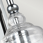 Бра с плафоном в форме колокола из прозрачного стекла с пузырьками Feiss варинант исполнения - 4 | Loft Concept в Сочи