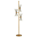 Торшер с абажурами из тонких металлических палочек Wild Thorns варинант исполнения - 2 | Loft Concept в Сочи