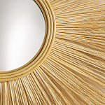 Зеркало с бахромой из растительных волокон WICKER MIRROR 120 варинант исполнения - 2 | Loft Concept в Сочи