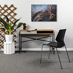 Стол рабочий в стиле лофт с ящиком и нишей для хранения Urban Style Space варинант исполнения - 4 | Loft Concept в Сочи