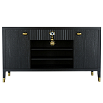 Комод-буфет Elsa Dreams Black с открытыми полками   варинант исполнения - 8 | Loft Concept в Сочи