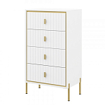 Комод белый высокий с ящиками Antique Order варинант исполнения - 1 | Loft Concept в Сочи