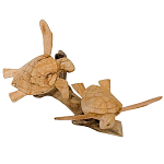 Статуэтка из дерева черепахи Animals of the World 25 варинант исполнения - 3 | Loft Concept в Сочи