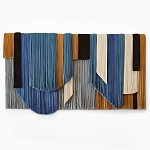 Абстрактное Панно из нитей Thread panel Abstraction II варинант исполнения - 2 | Loft Concept в Сочи