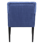 Кресло Addison Chic Armchair deep blue velour варинант исполнения - 3 | Loft Concept в Сочи