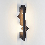 Светодиодное бра черного цвета Suprematism Ice Crack варинант исполнения - 3 | Loft Concept в Сочи