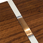 Консоль прямоугольная с выдвижным ящиком на прозрачных ножках Hitchcock варинант исполнения - 3 | Loft Concept в Сочи