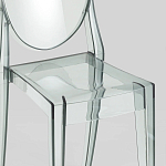 Прозрачный стул с серым оттенком LOUIS GHOST CHAIR варинант исполнения - 7 | Loft Concept в Сочи