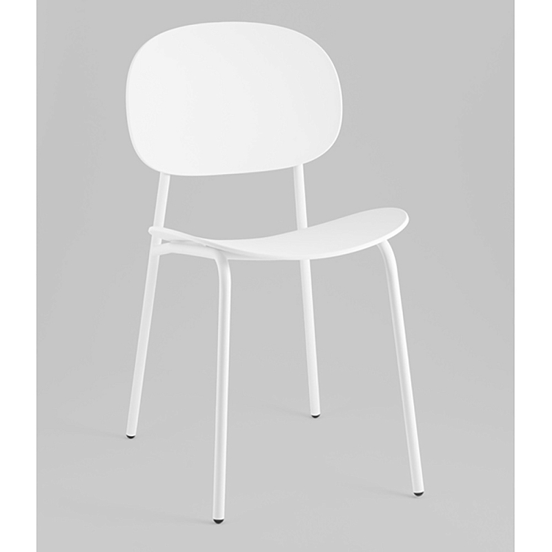 Стул Edie пластик белый Белый в Сочи | Loft Concept 