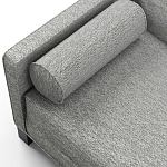 Мебельная ткань Шенилл серый цвет 138 см T4-34 варинант исполнения - 8 | Loft Concept в Сочи