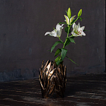 Ваза «Золотая» варинант исполнения - 2 | Loft Concept в Сочи