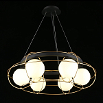 Люстра подвесная круглая с белыми плафонами Martin варинант исполнения - 3 | Loft Concept в Сочи