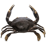 Статуэтка из бронзы в виде краба Animals Bronze варинант исполнения - 2 | Loft Concept в Сочи
