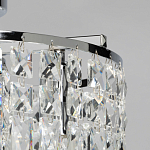 Потолочный светильник круглый с прозрачными подвесками Lunet варинант исполнения - 13 | Loft Concept в Сочи