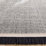 Ковер Woven from Wool с бахромой по краям варинант исполнения - 4 | Loft Concept в Сочи