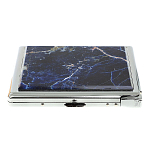 Портсигар на 10 сигарет с газовой зажигалкой из натурального камня Содалит Stone Cigarettes Cases варинант исполнения - 5 | Loft Concept в Сочи