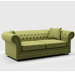 Мебельная ткань Шенилл светло-зеленый цвет 142 см T4-51 варинант исполнения - 4 | Loft Concept в Сочи