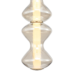 Подвесной светильник светодиодный с стеклянным волнообразным плафоном Amphora of Light варинант исполнения - 4 | Loft Concept в Сочи