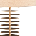 Настольная лампа с корпусом из металлических дисков Skyscraper варинант исполнения - 1 | Loft Concept в Сочи