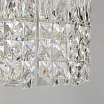 Потолочный светильник круглый с прозрачными подвесками Lunet варинант исполнения - 14 | Loft Concept в Сочи