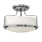 Потолочный светильник с круглым матовым белым плафоном Hinkley варинант исполнения - 9 | Loft Concept в Сочи