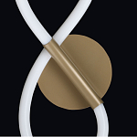 Бра с белым плафоном в форме восьмерки и круглым основанием Luke Lampco Tracer Lamp варинант исполнения - 5 | Loft Concept в Сочи