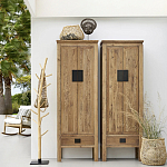 Напольная вешалка из тикового дерева Teak Floor Hanger варинант исполнения - 5 | Loft Concept в Сочи