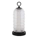 Настольная лампа с прозрачным факутрным стеклянным плафоном Sonora варинант исполнения - 2 | Loft Concept в Сочи