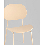 Стул Edie пластик бежевый варинант исполнения - 2 | Loft Concept в Сочи