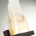 Бра с белыми вертикальными элементами Alabaster Totem варинант исполнения - 4 | Loft Concept в Сочи