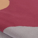 Плед из хлопка с абстрактным принтом Elysian Flow Ember варинант исполнения - 4 | Loft Concept в Сочи