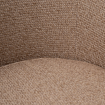 Кресло вращающееся черно-золотая рогожка Julia Armchair Golden Belt варинант исполнения - 4 | Loft Concept в Сочи