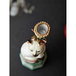 Подсвечник в виде кошки из фарфора с бронзовыми элементами Paradise Cat варинант исполнения - 6 | Loft Concept в Сочи