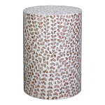 Столик с инкрустацией с перламутровым узором Jean Pink варинант исполнения - 1 | Loft Concept в Сочи