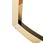 Столик журнальный золотой с темным стеклом Tastiness варинант исполнения - 2 | Loft Concept в Сочи