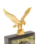 Настольный письменный набор из змеевика  и бронзы с декором в виде орла в подарочной упаковке Successful Leader варинант исполнения - 3 | Loft Concept в Сочи