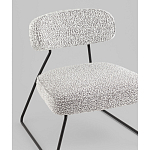 Кресло лаунж Kate букле серый варинант исполнения - 2 | Loft Concept в Сочи