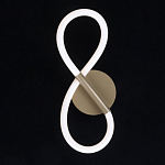 Бра с белым плафоном в форме восьмерки и круглым основанием Luke Lampco Tracer Lamp варинант исполнения - 2 | Loft Concept в Сочи