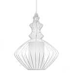 Подвесной светильник Wire Dream Pendant 2 Белый варинант исполнения - 3 | Loft Concept в Сочи