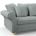 Мебельная ткань Шенилл голубой цвет 138 см T4-20 варинант исполнения - 9 | Loft Concept в Сочи