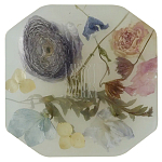 Шкатулка из эпоксидной смолы с цветами белая Epoxy Resin Square Box White варинант исполнения - 1 | Loft Concept в Сочи