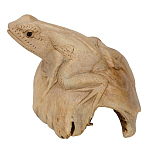 Статуэтка из дерева лягушка Animals of the World варинант исполнения - 1 | Loft Concept в Сочи