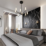 Настольная лампа с прозрачными плафонами из стекла Umbrella варинант исполнения - 5 | Loft Concept в Сочи