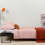 Постельное белье розового цвета с рисунком 150х200 см Blossom Essence варинант исполнения - 3 | Loft Concept в Сочи