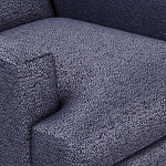 Мебельная ткань Шенилл синий цвет 138 см T4-33 варинант исполнения - 6 | Loft Concept в Сочи