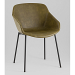 Стул Ashby экокожа зелёный варинант исполнения - 1 | Loft Concept в Сочи