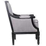 Кресло Harry Armchair black and grey velour варинант исполнения - 2 | Loft Concept в Сочи