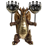 Подсвечник в виде дракона Dragon with Two Candlesticks варинант исполнения - 5 | Loft Concept в Сочи